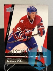 2009-10 Upper Deck Yannick Weber Young Gun Rookie #220